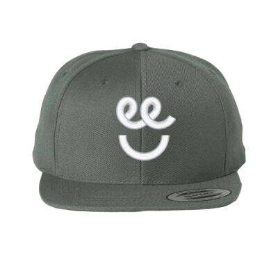 Heartee Emblem Embroidered Snapback Cap Thumbnail